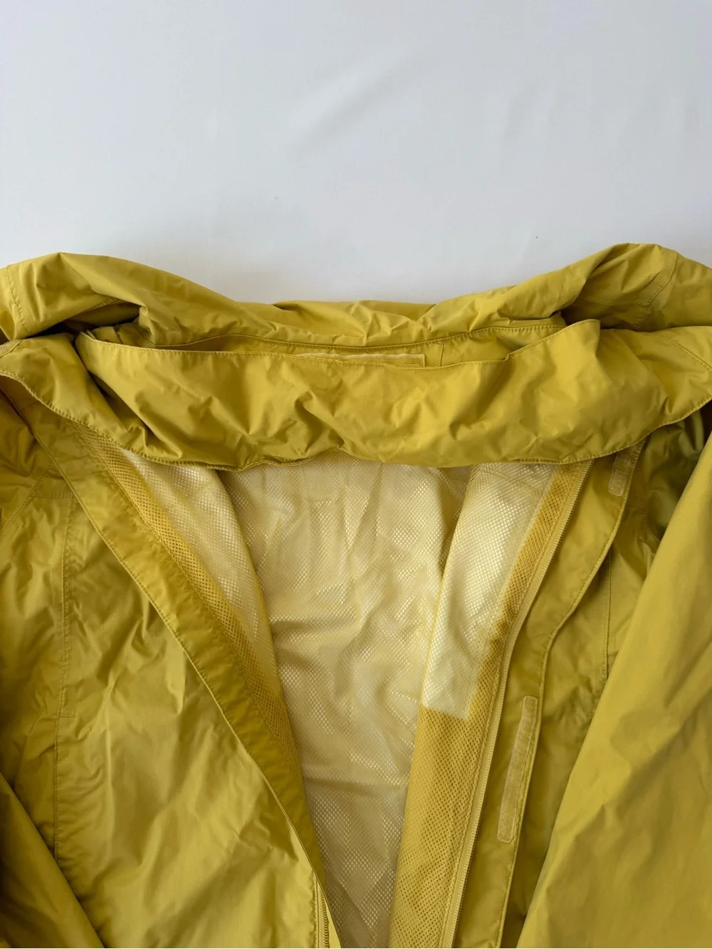 The North Face Men's Mustard Yellow Windbreaker Jacket